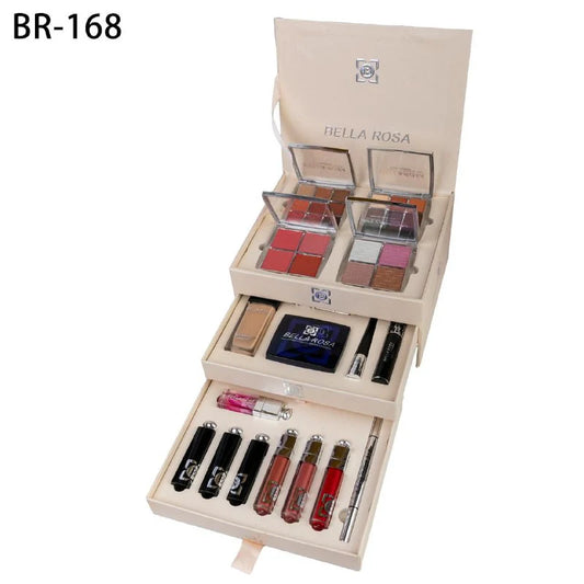 Coffret de maquillage Bella Rosa BR-168